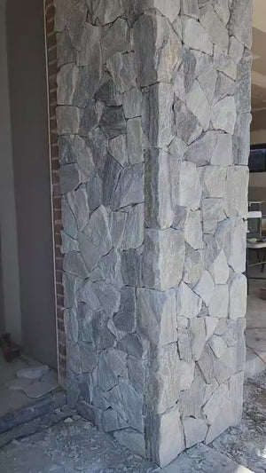 Luna Grey Stone Cladding