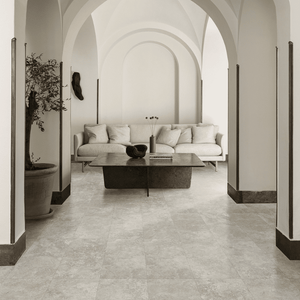 Trav Cross Cut Light Grey | Ceramic Tiles