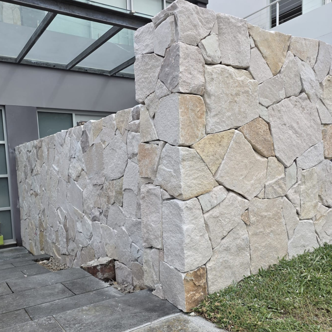 Exterior stonework