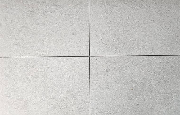 Omani White Marble Antique Finish Pavers showing its natural colour, finish and stone variation — Natural Stone Paving