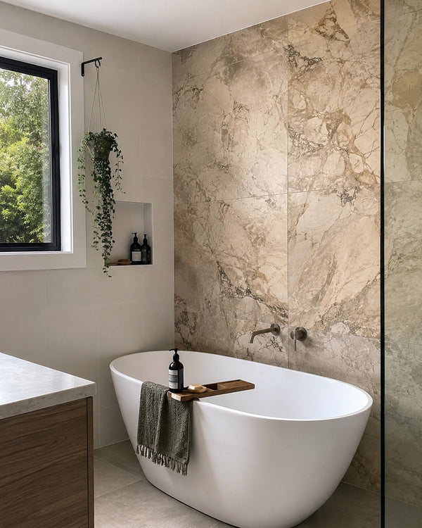 Crema Royal Natural Marble Tiles