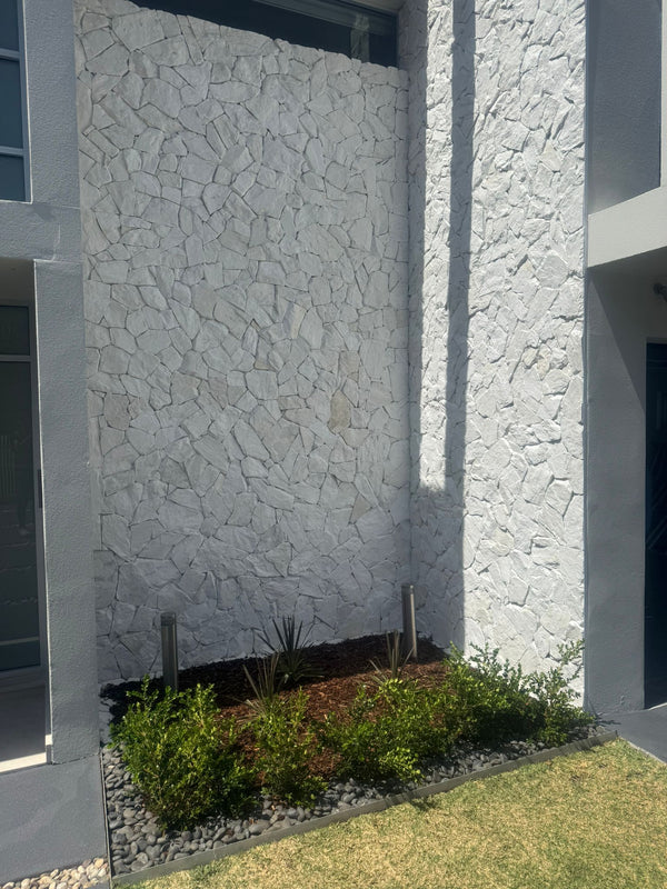Mirella White Stone Cladding