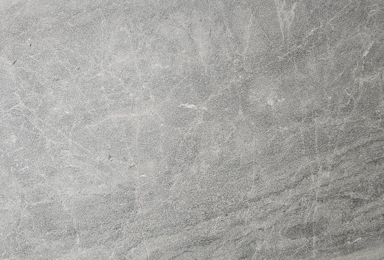Close-up of Ashmere Grey Marble Sandblasted Pavers surface colour and texture — Natural Stone Paving