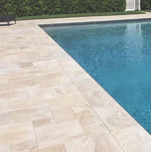 Luxor Cream Limestone Pavers
