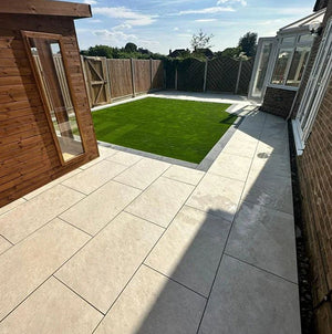 Luxor Cream Limestone Pavers